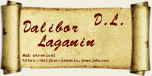 Dalibor Laganin vizit kartica
